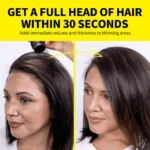 before after root touch up powder 30 seconds