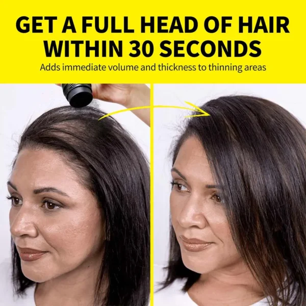 before after root touch up powder 30 seconds