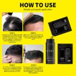 how to use hair fibers refill step by step guide