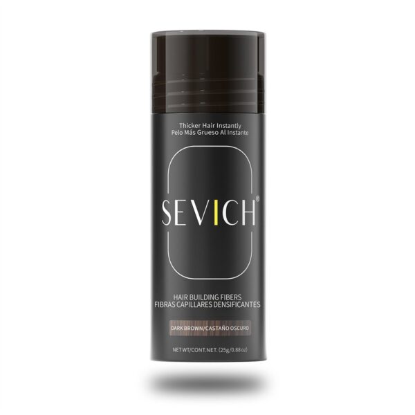 sevich hair building fiber powder dark brown b2b salon wholesale